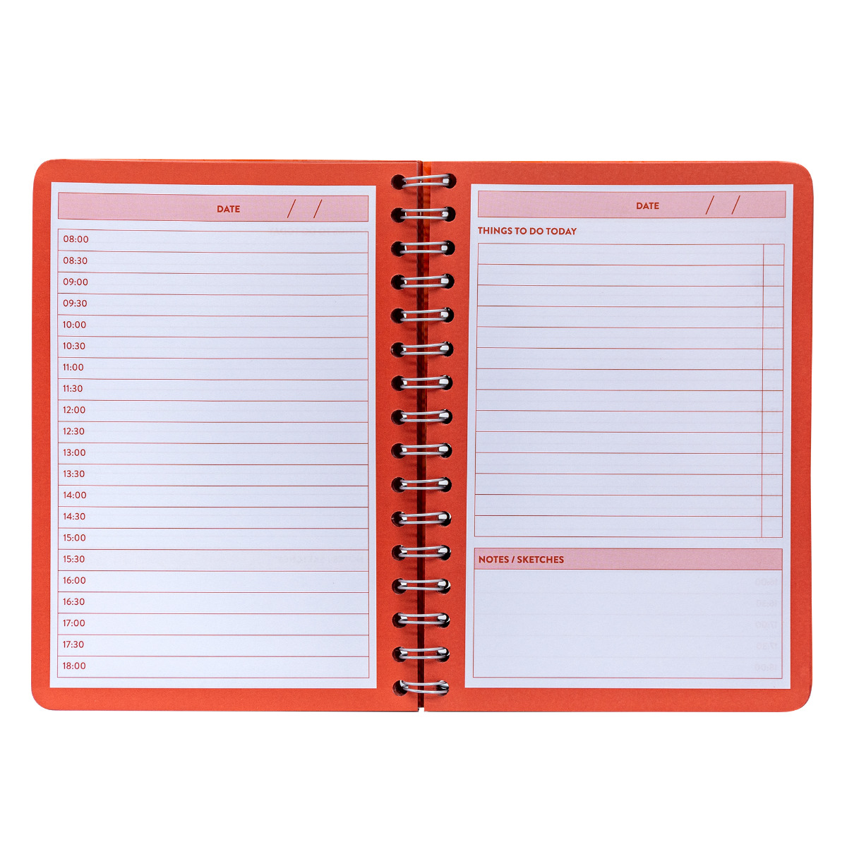 Pukka Pads Bloom Daily Planner Pad - Black