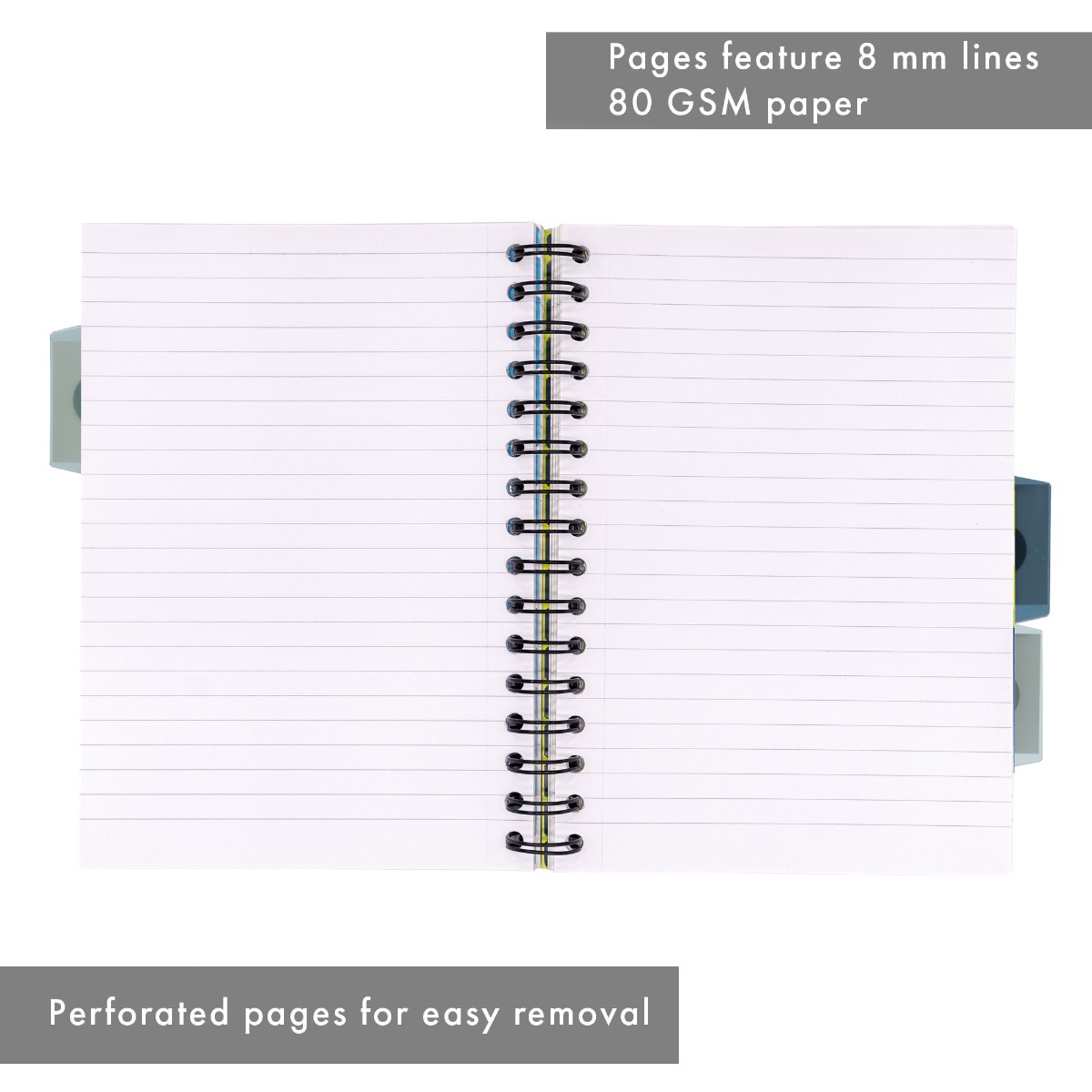 Pukka Pads Haze Assorted A5 Lined Project Book - Pack of 3