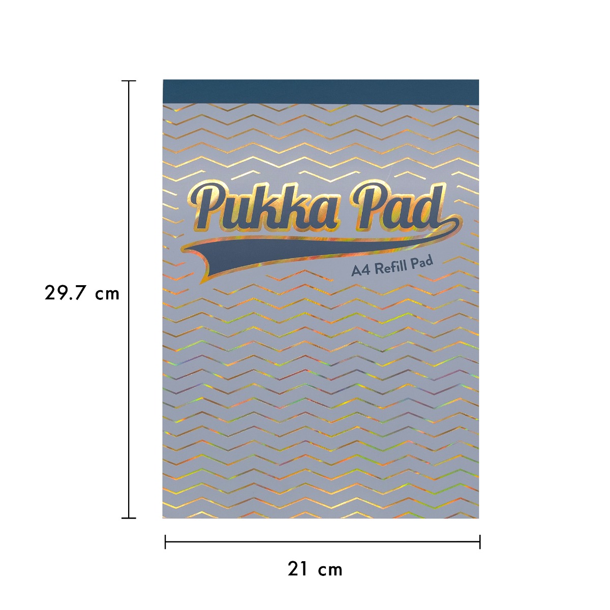 Pukka Pads Haze Assorted 160 Page Lined A4 Refill Pad - Pack of 6
