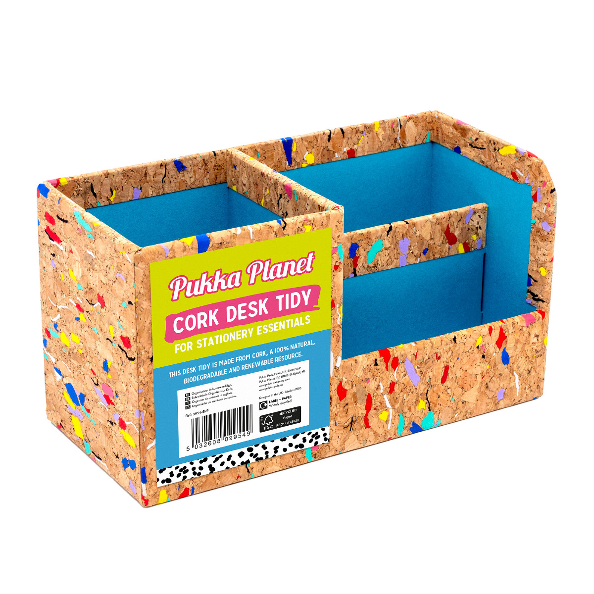 Pukka Planet Cork Desk Tidy