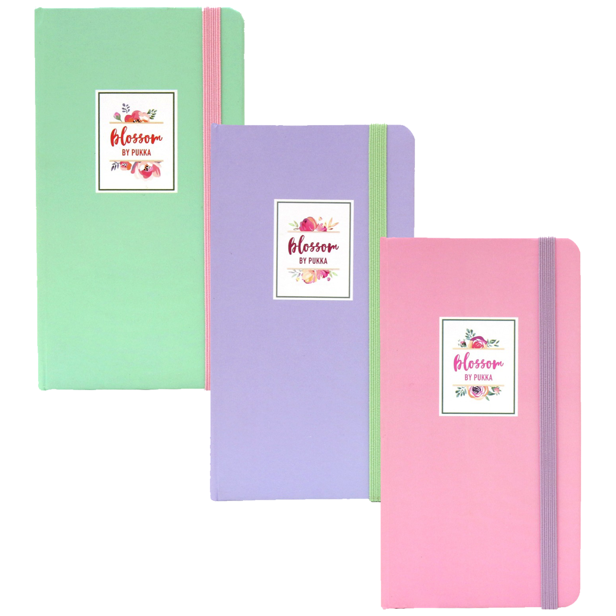 Blossom Jotter - Assorted pack of 6