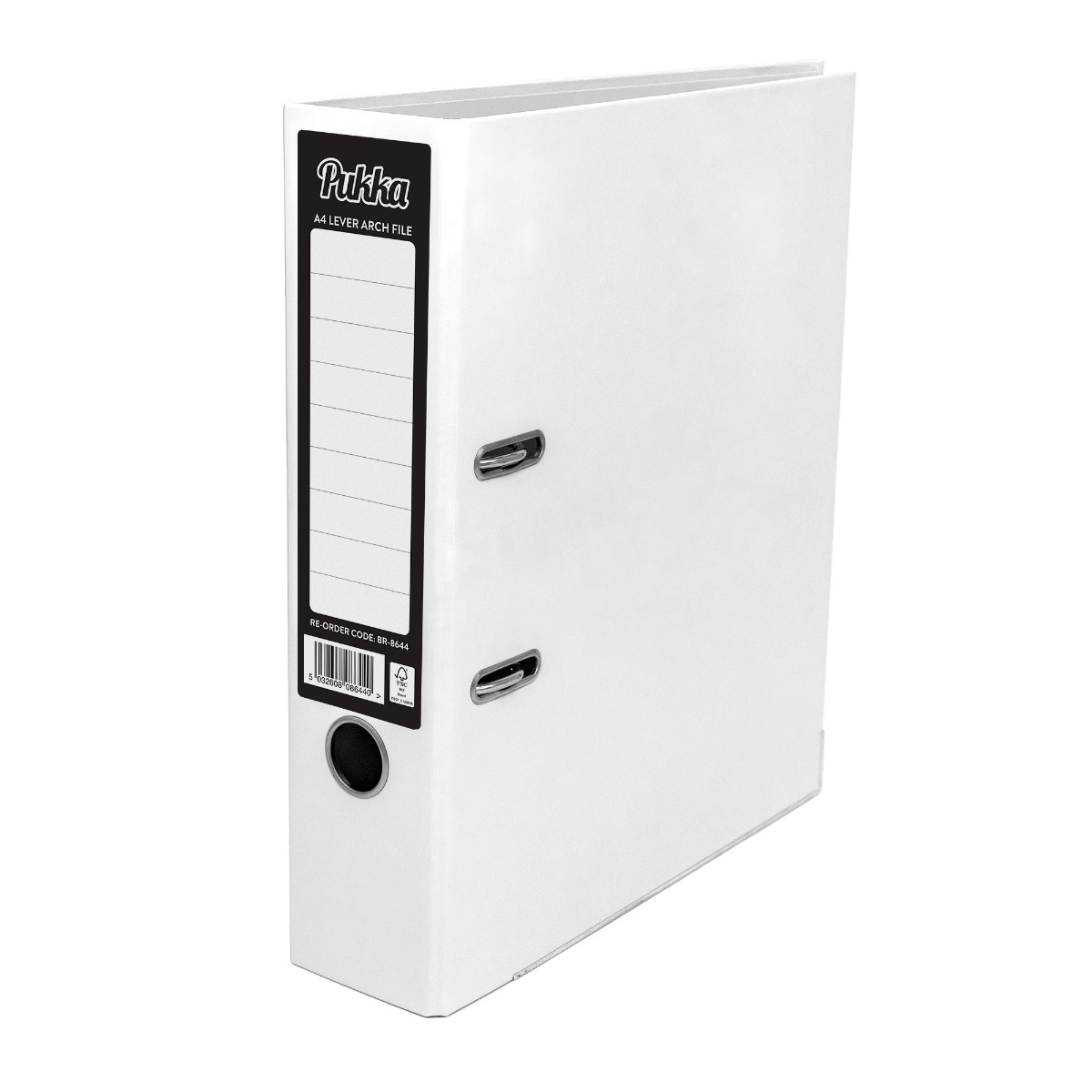 Pukka Pads Brights Lever Arch File White