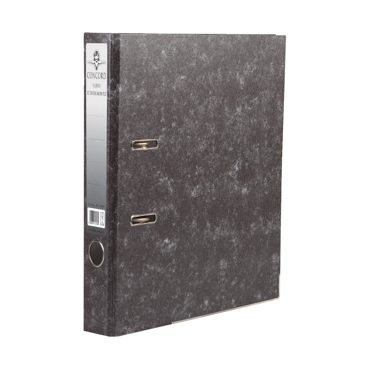 Concord Foolscap Lever Arch in Cloud - Box of 10