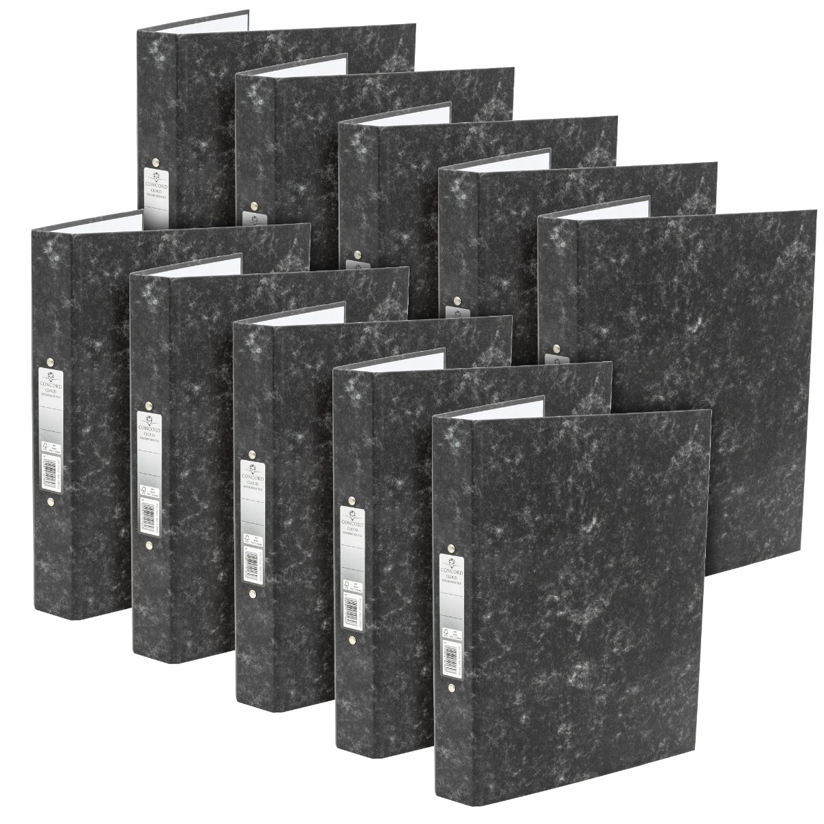 Concord A4 Ringbinder in Cloud - Box of 10