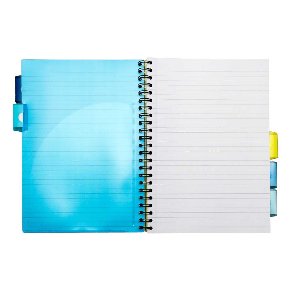 Pukka Pads Stripes A4 Casebound Lined Project Book - Assorted Pack of 3