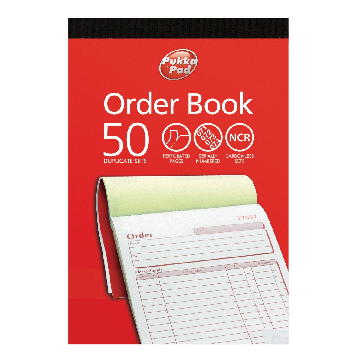 Pukka Pads Order Duplicate Book 137 x 203mm - Pack of 5
