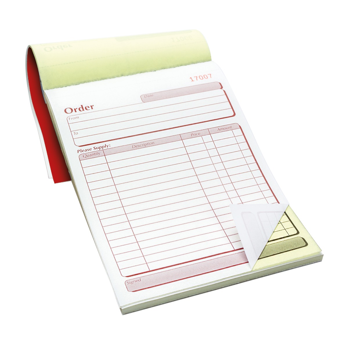 Pukka Pads Order Duplicate Book 137 x 203mm - Pack of 5