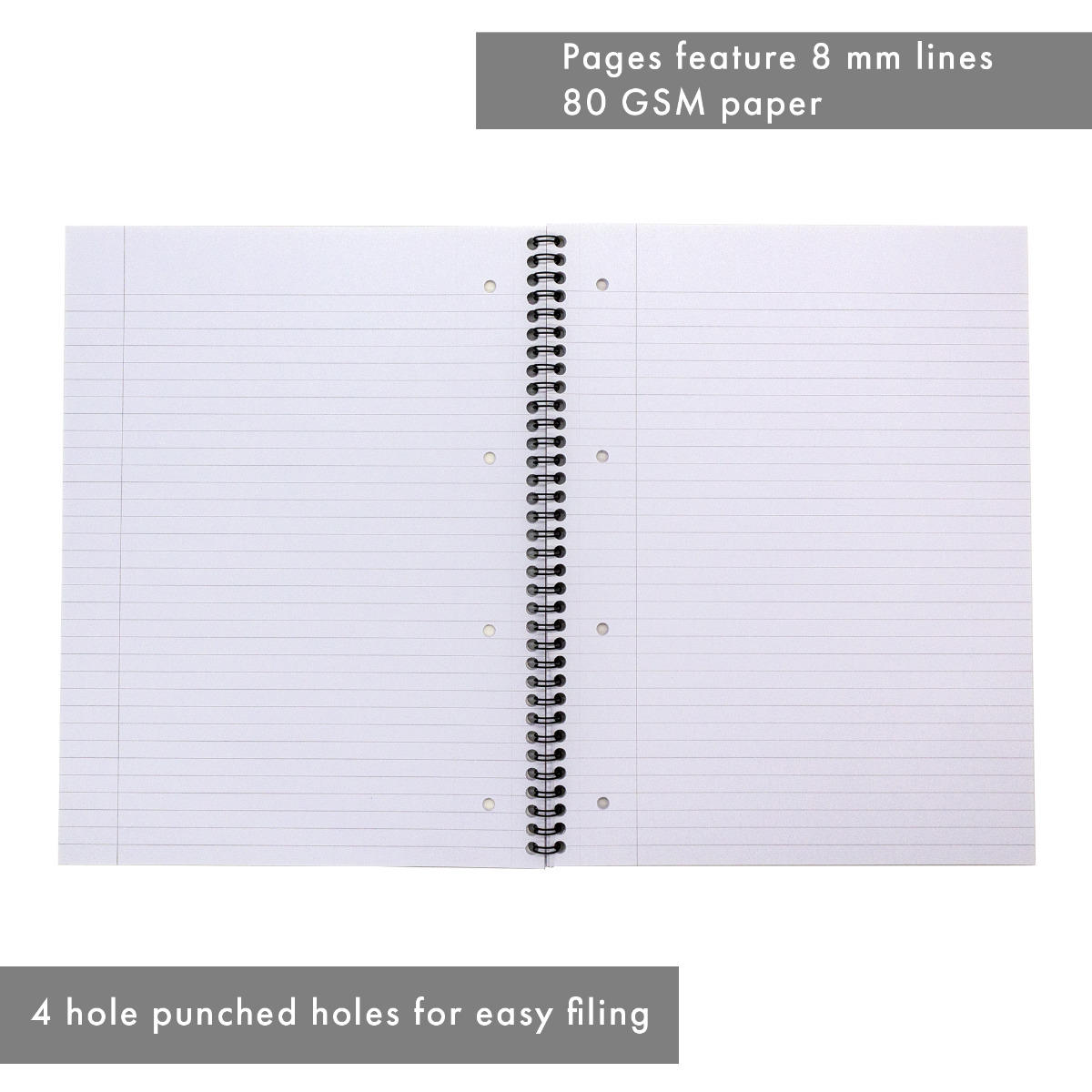 Pukka Pads A4+ Lined Metallic Editor Notebook - Pack of 3