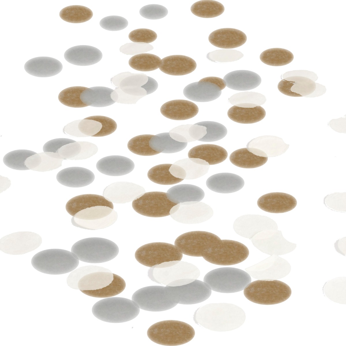 Pukka Party Gold & Silver Tissue Confetti