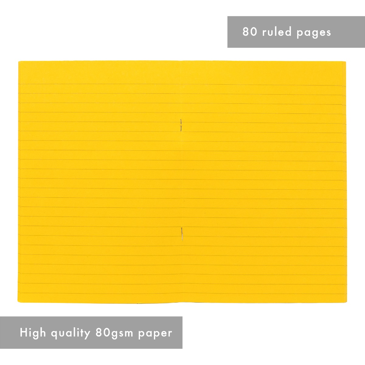 Pukka Pads Irlen A5 Exercise Books in Gold - Pack of 5