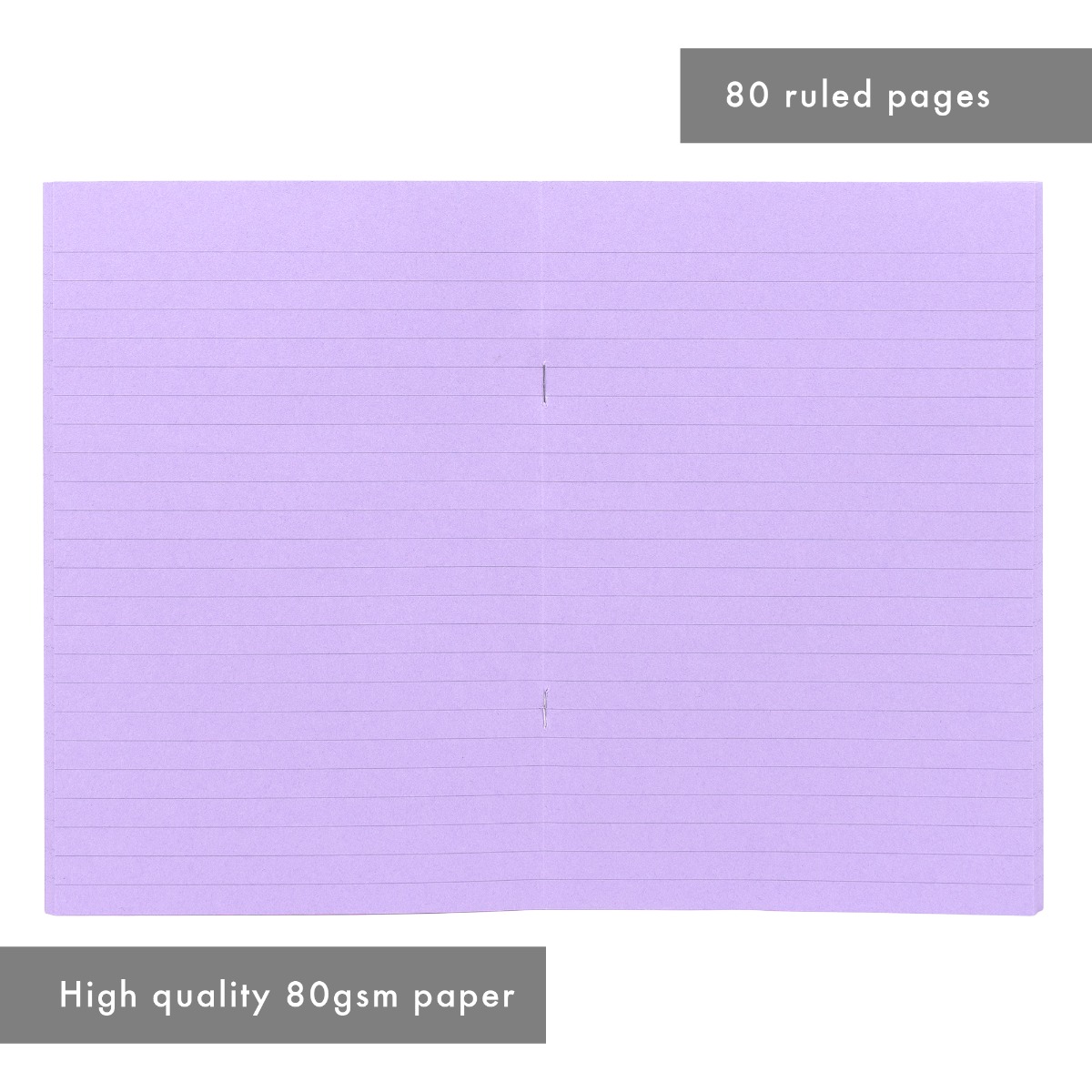 Pukka Pads Irlen A5 Exercise Books in Lavender - Pack of 5