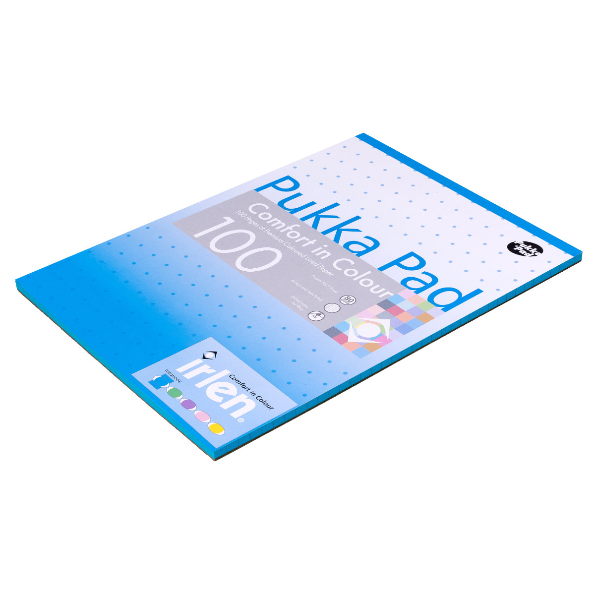 6x Turquoise Pukka Pad A4 80gsm Ruled With Margin 100 Pages 50 - View #7