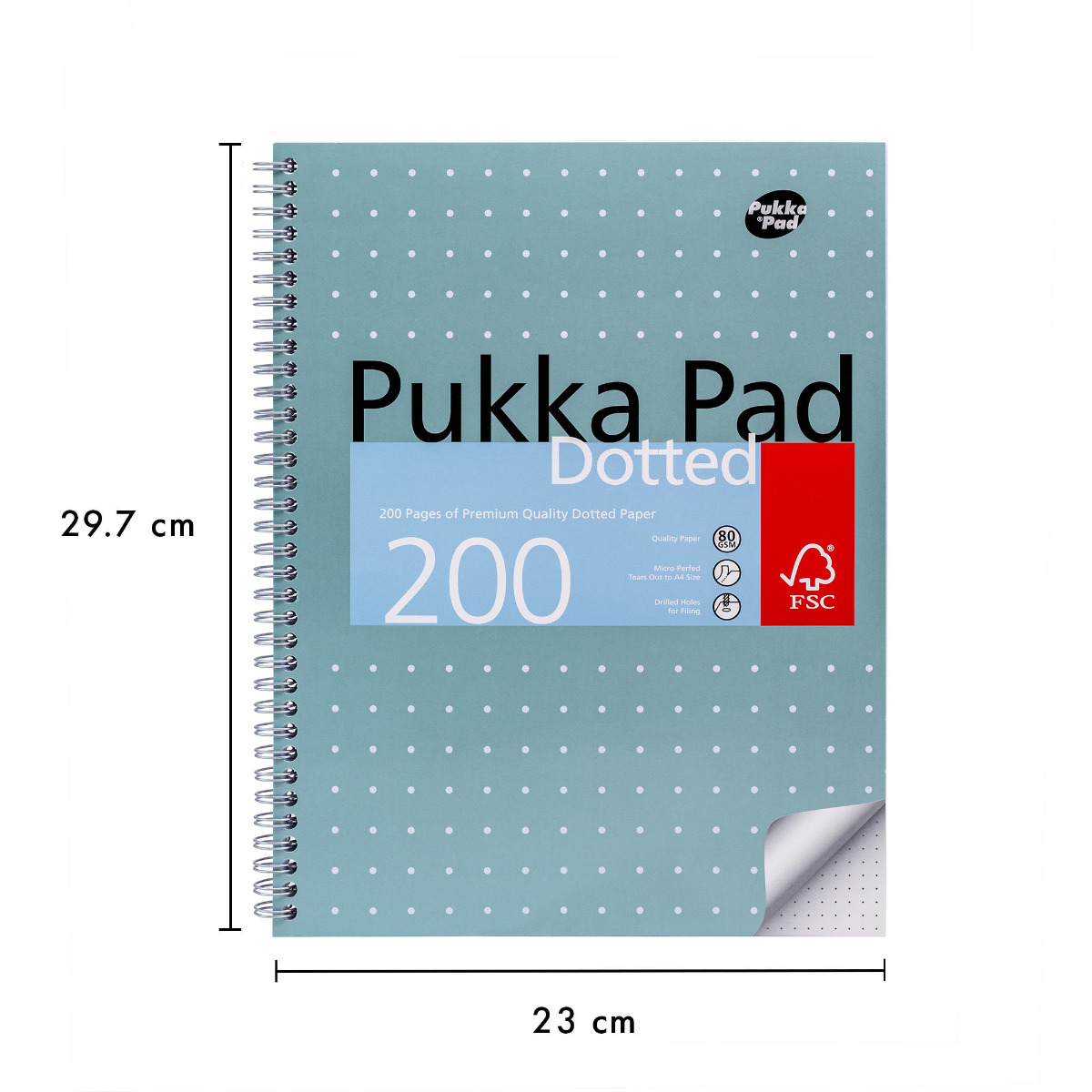 Pukka Pad Jotta 80gsm Ruled 200-Sheet A5 Notebook | Robert Dyas - View #8