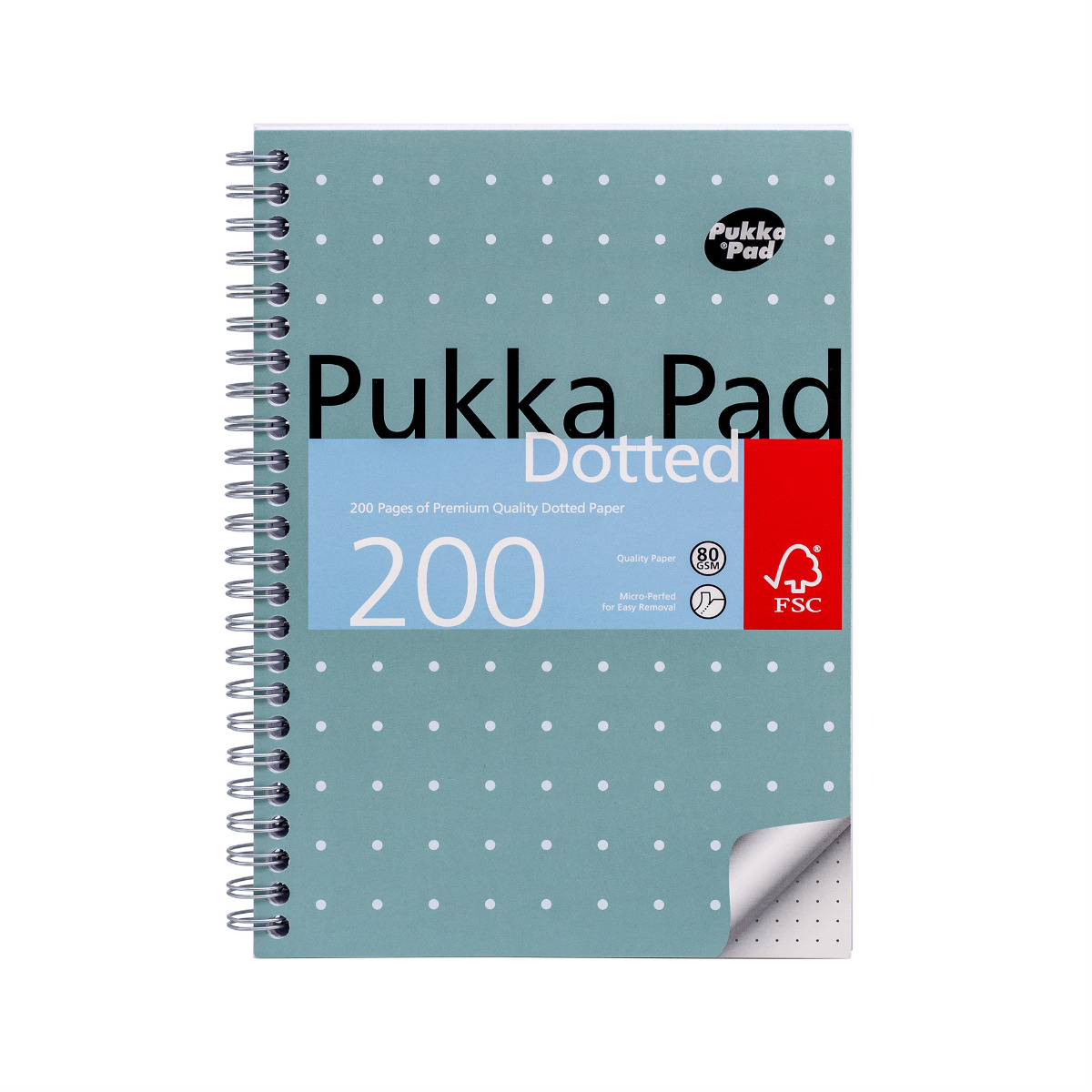 Pukka Pads Metallic 5mm Dot Grid A5 Jotta Notebook  - Pack of 3