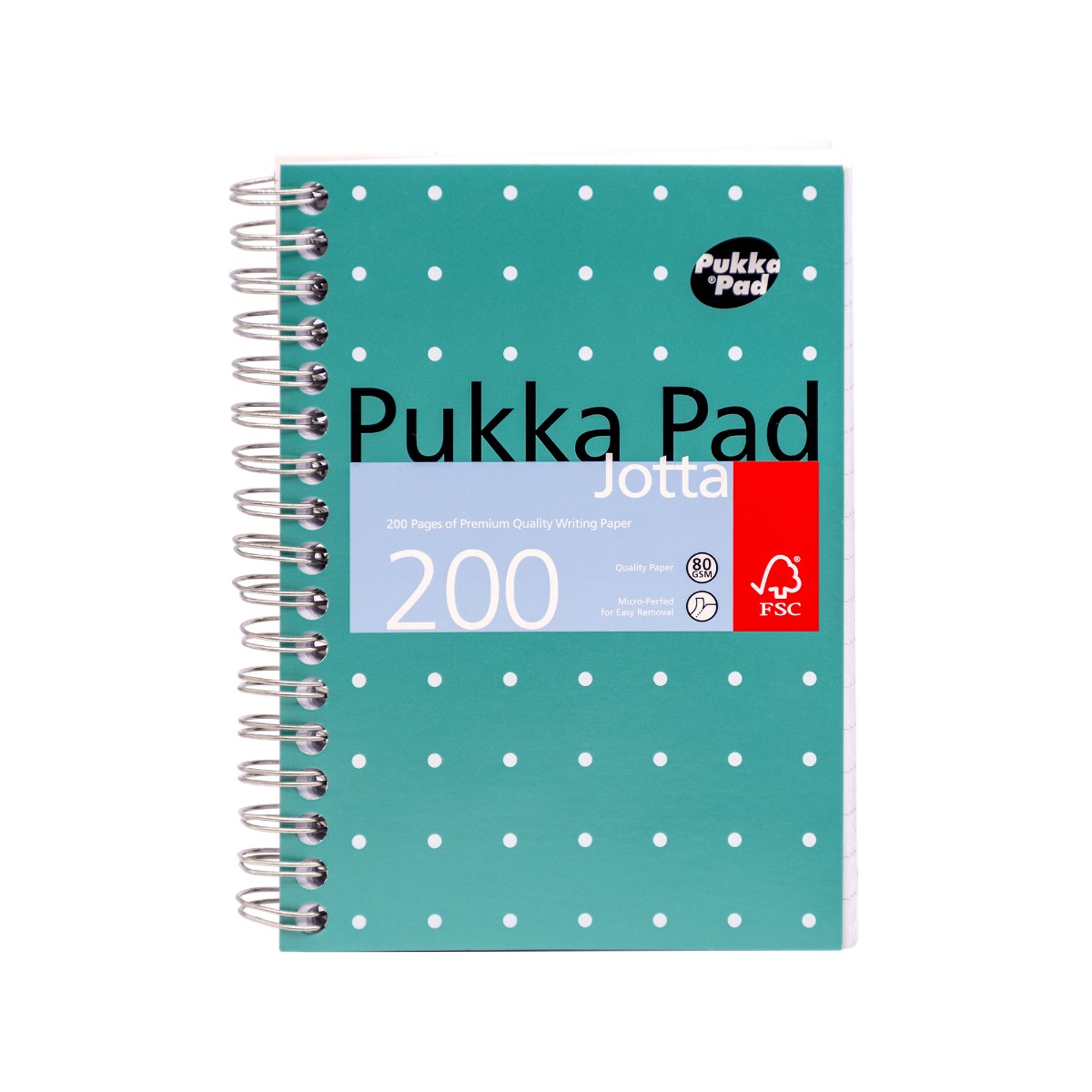 Pukka Pads A6 Lined Metallic Jotta Notebook - Pack of 3