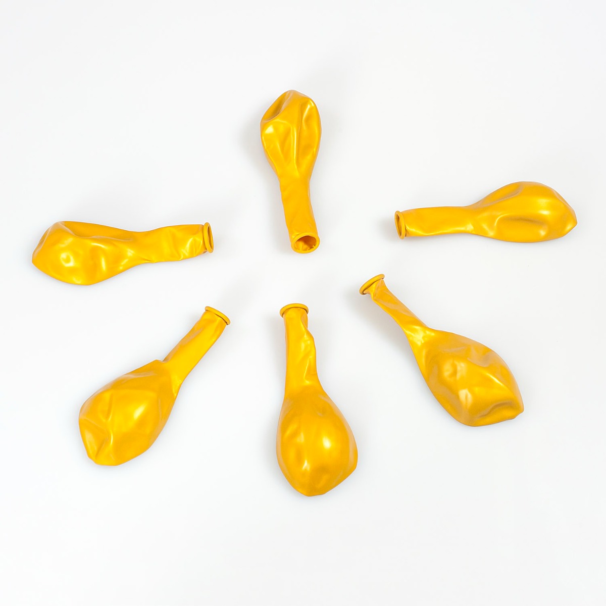 Metallic Gold 12-inch Balloons Pack of 6