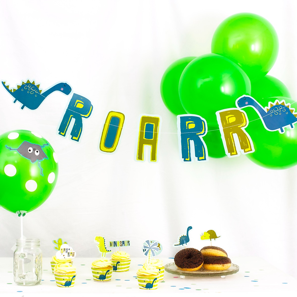 Pukka Party Dinosaur Party Decoration Pack