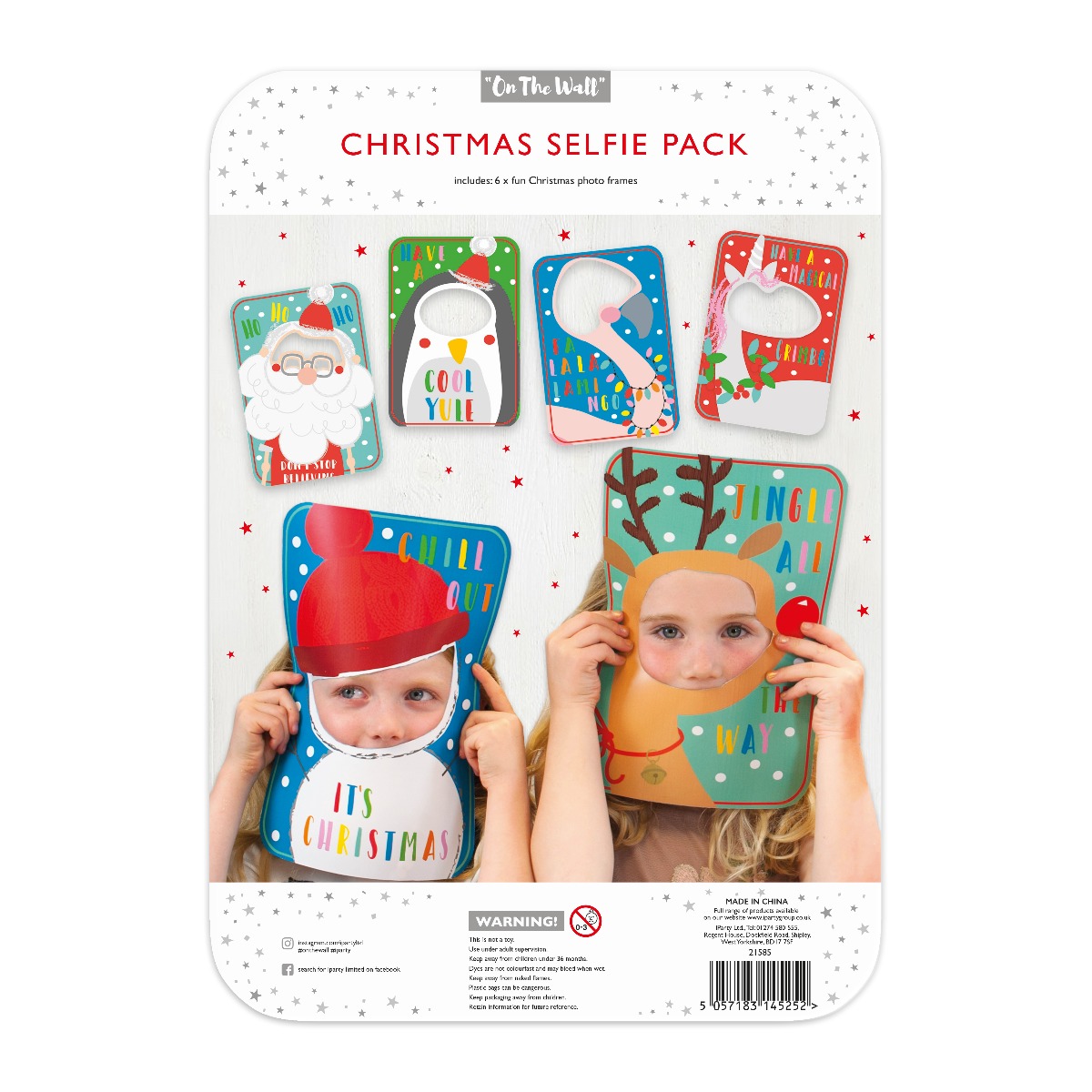 Pukka Party Christmas Selfie Pack - Pack of 6