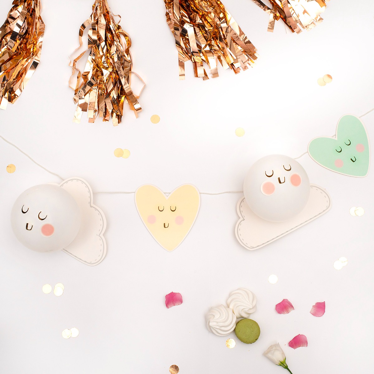 Pukka Party Baby Shower Balloon Garland