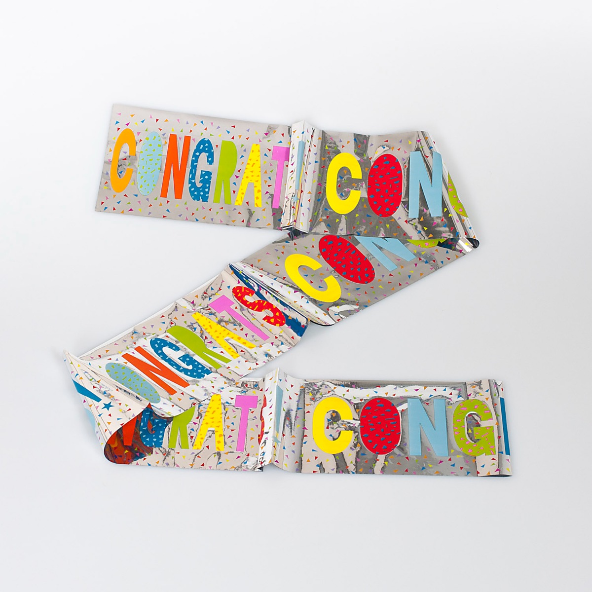 Pukka Party Congratulations Foil Banner