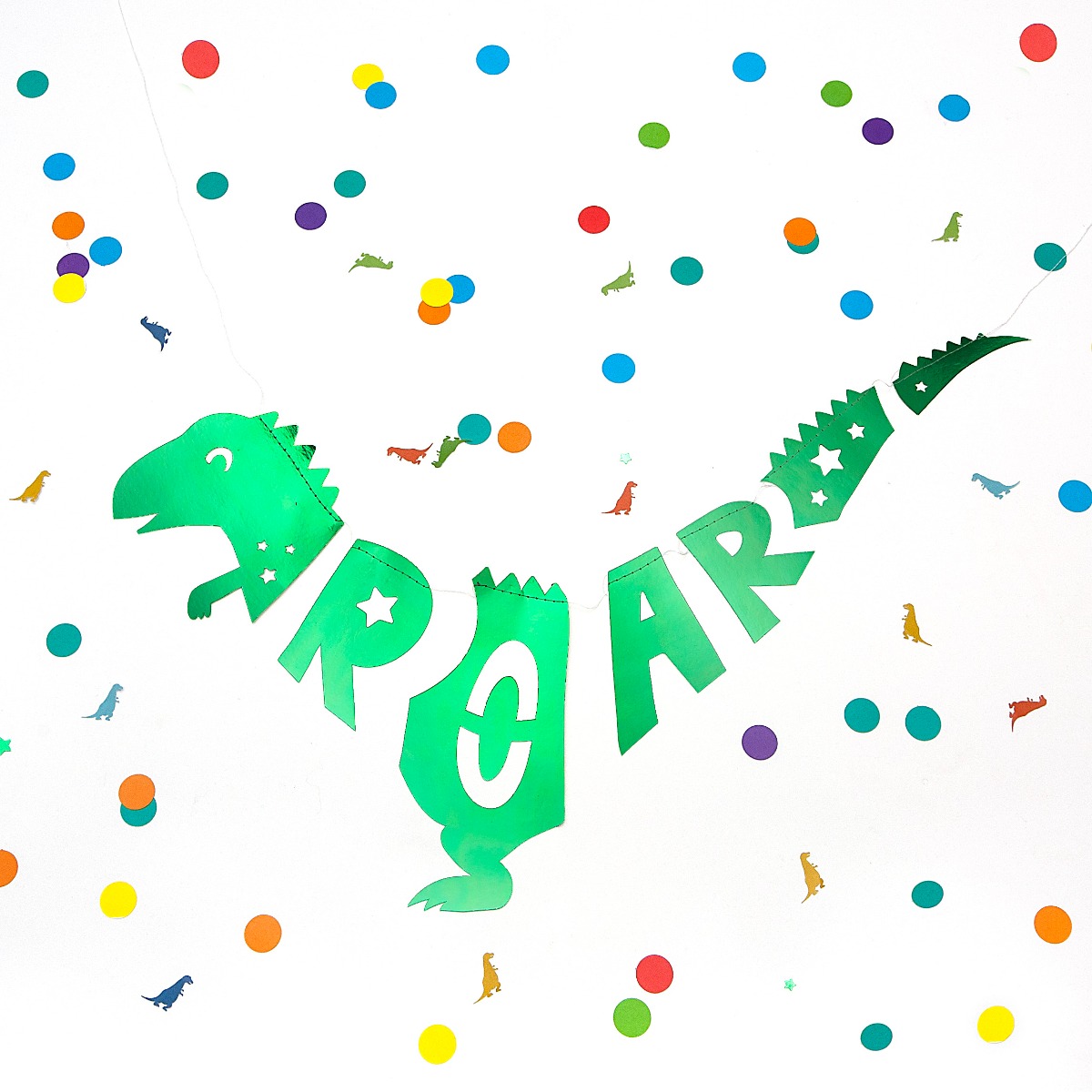 Pukka Party Dinosaur ROAR Stitched Garland