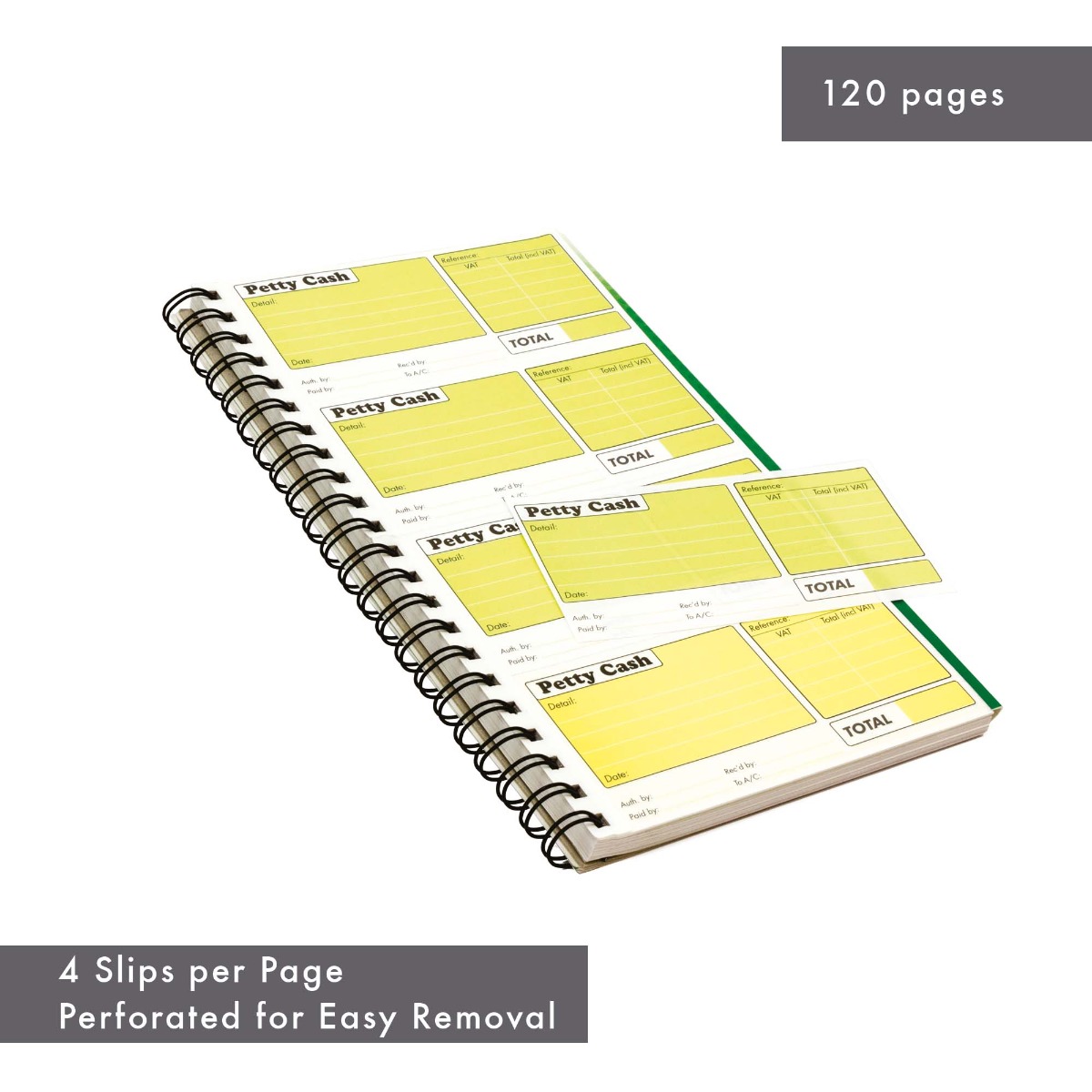 PUKKA Pad NCR Duplicate Receipt Book 69 X 140mm