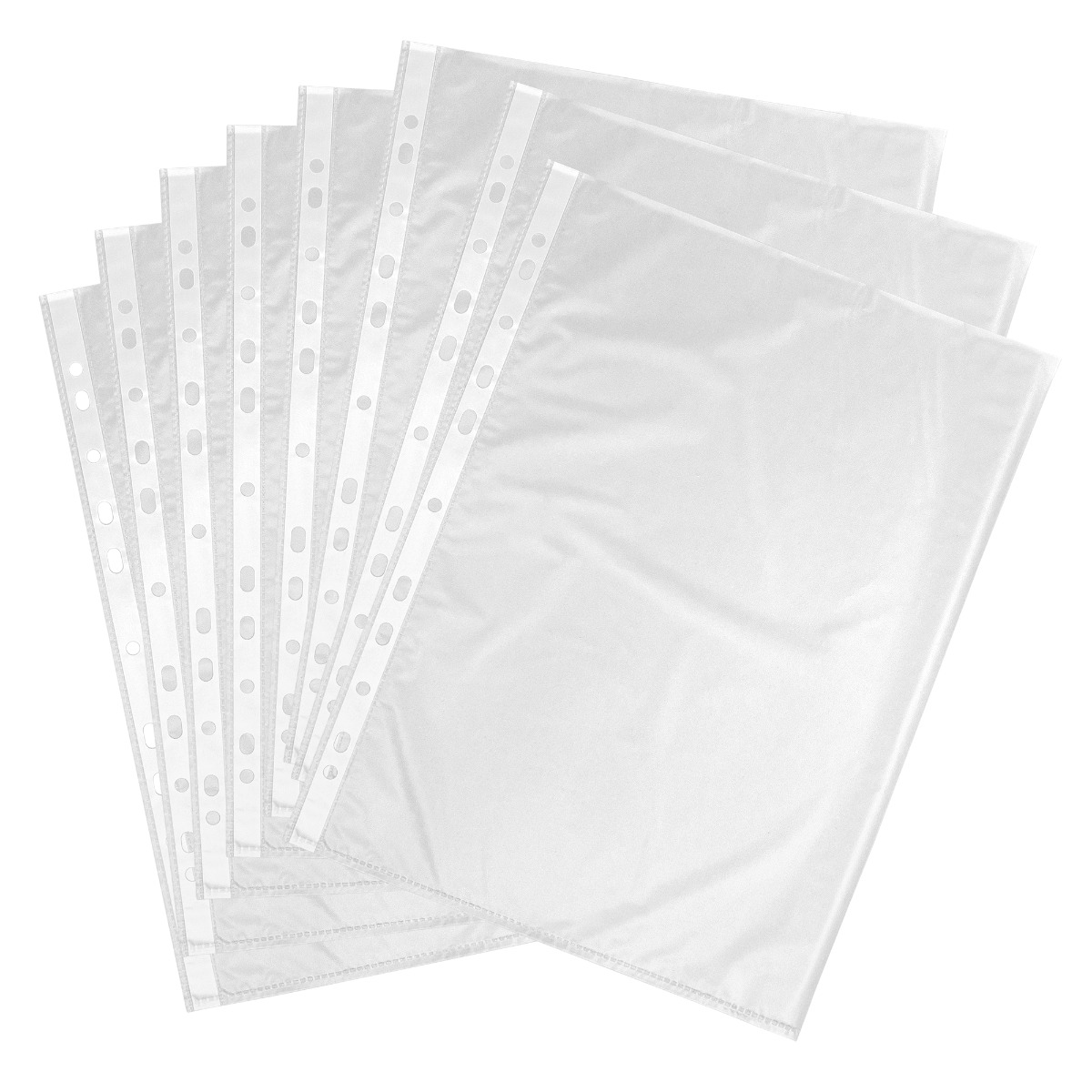 Concord Transparent A4 Punched Pockets - Pack of 25