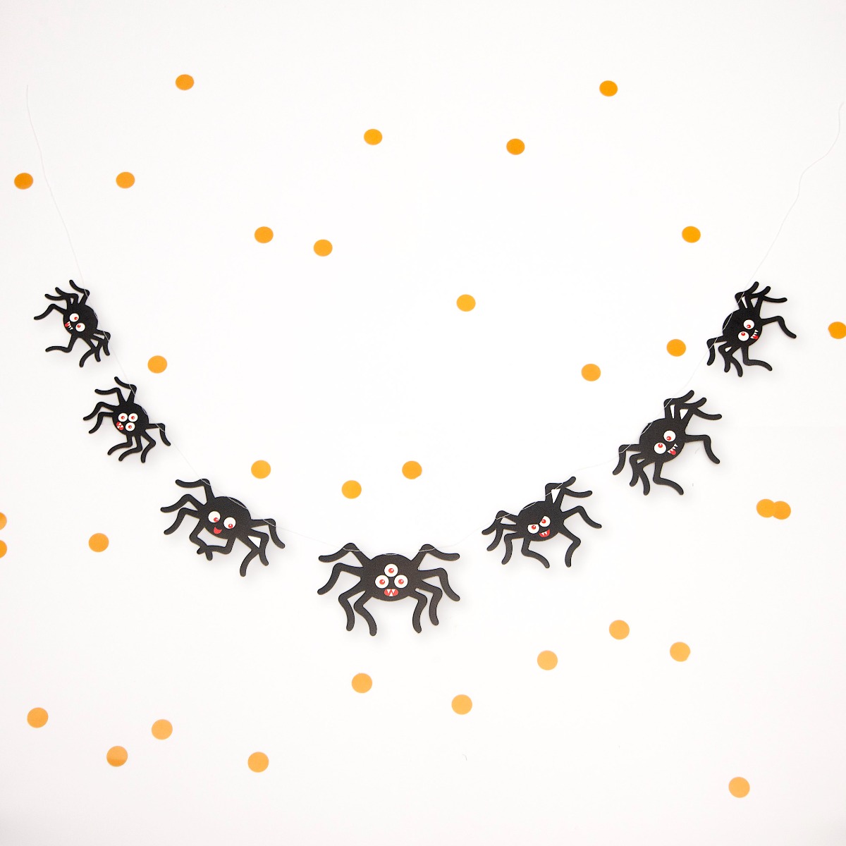 Pukka Party Spider Halloween 2m Garland