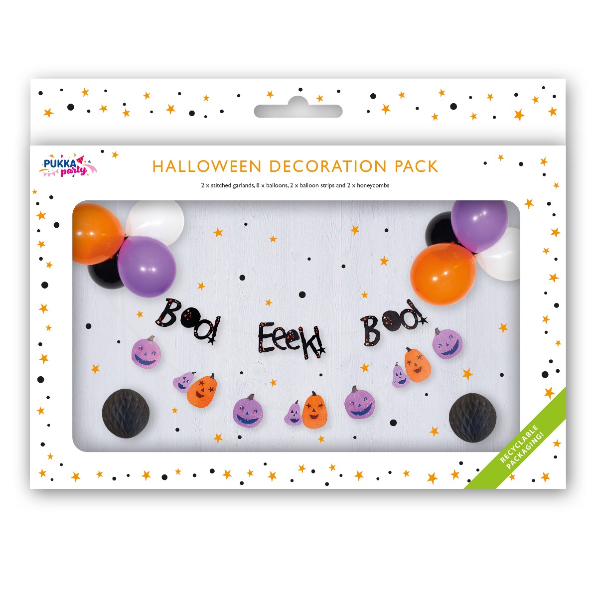 Pukka Party Halloween Decoration Pack