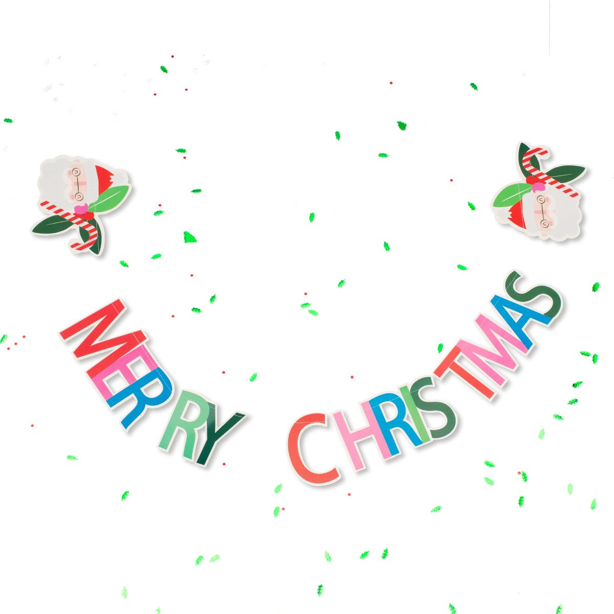 Pukka Party Merry Christmas 1.5m Stitched Garland