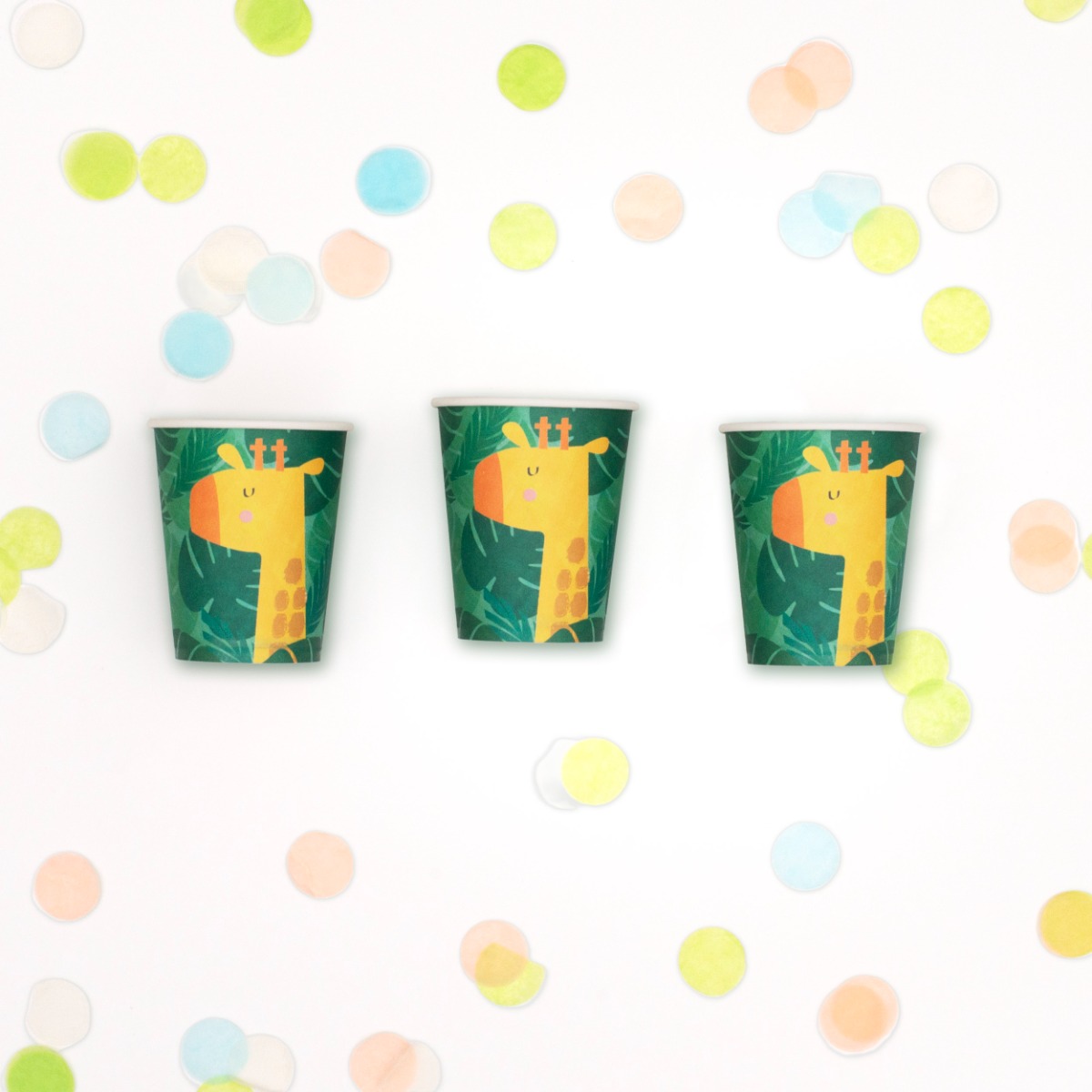 Pukka Party Safari Cups - Pack of 8