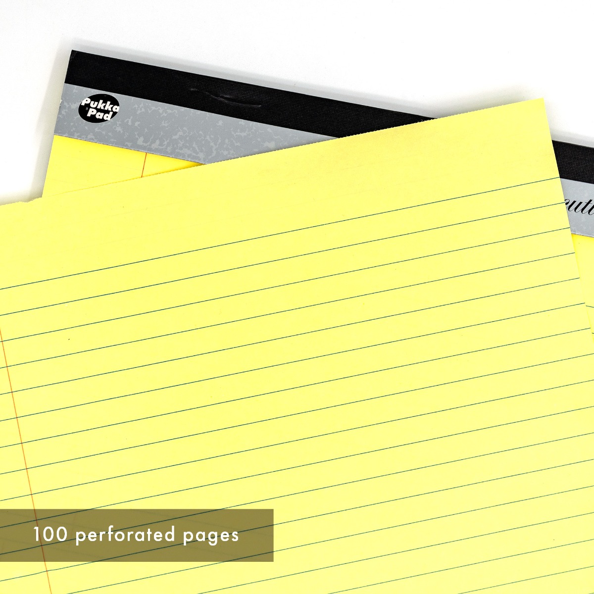A4 Legal Executive Refill Pad in Yellow - Pack of 5