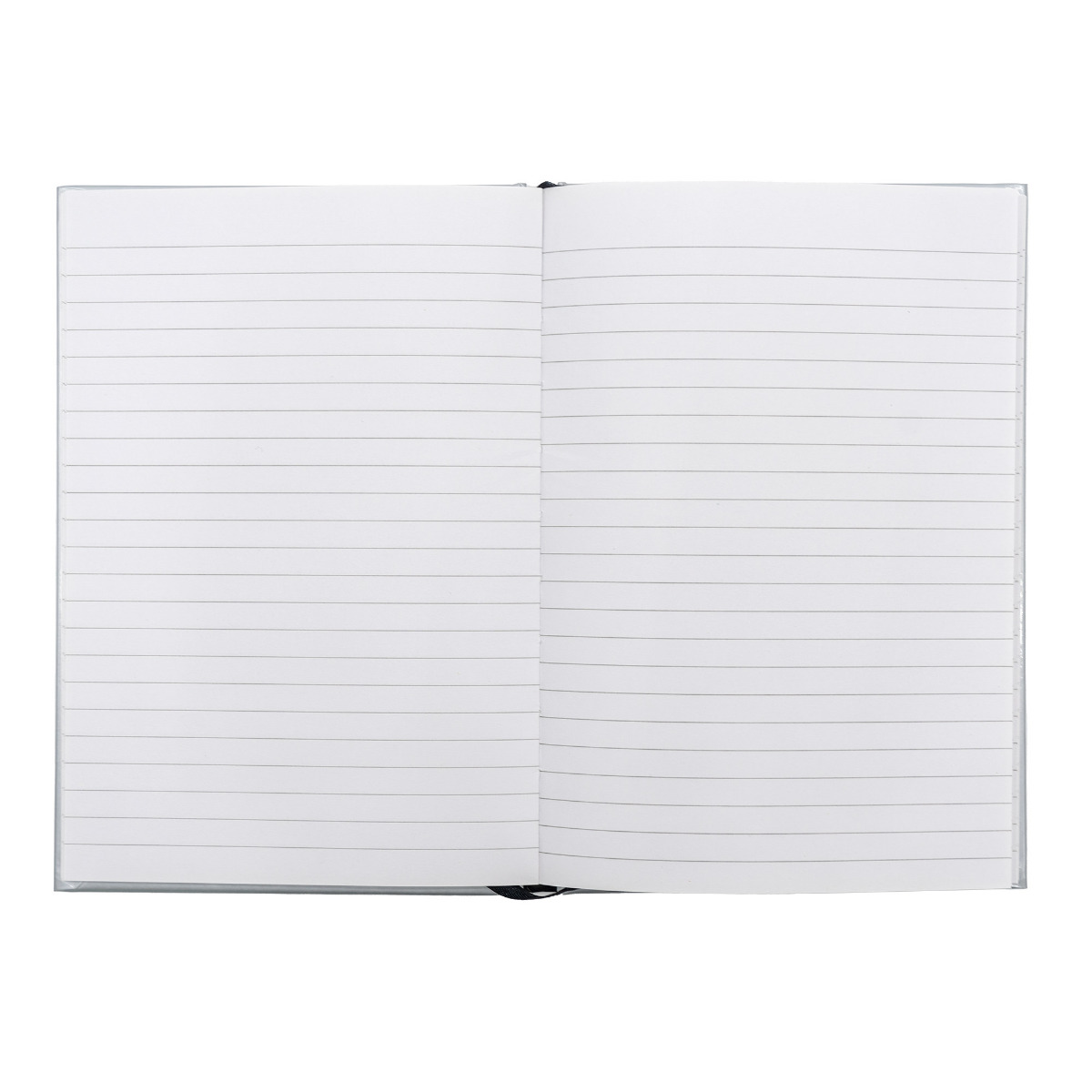 Pukka Pads A5 Casebound Lined Silver Notebook - Pack of 5
