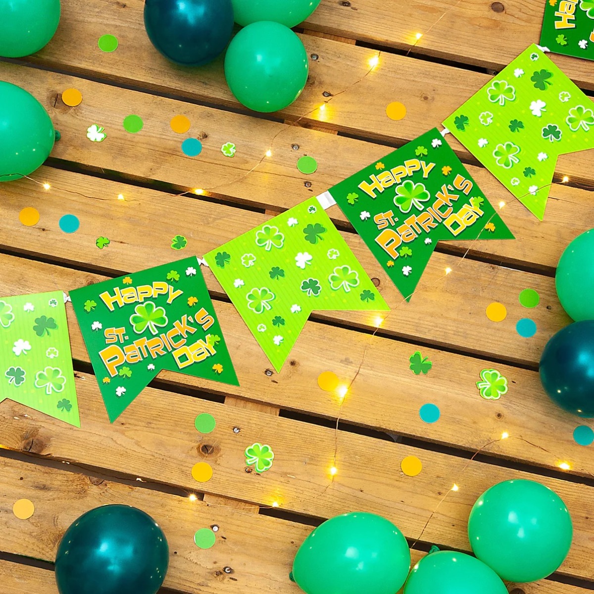 Pukka Party St Patricks Day Flag Bunting