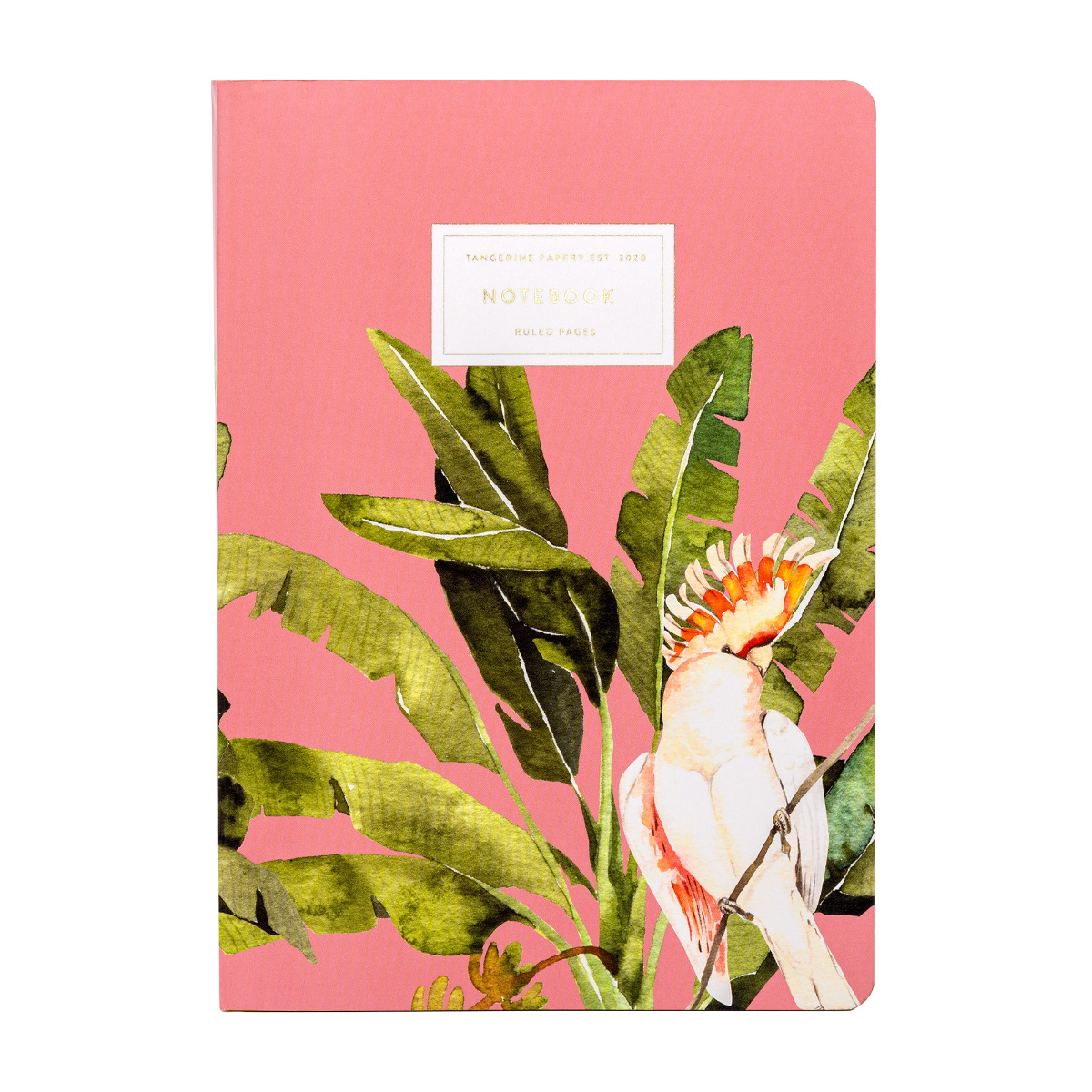 Pukka Pads x La Papelaria, Soft Cover Journal in Cockatoo with Gold Foil Edges