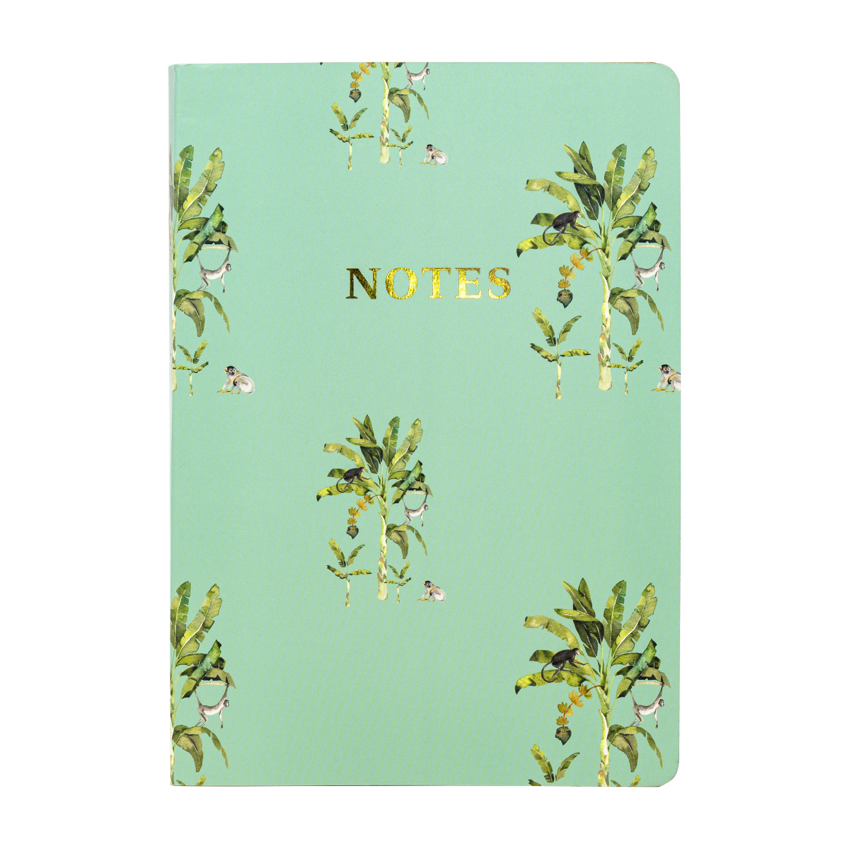 Pukka Pads x La Papelaria, Soft Cover Journal in Tropical with Gold Foil Edges