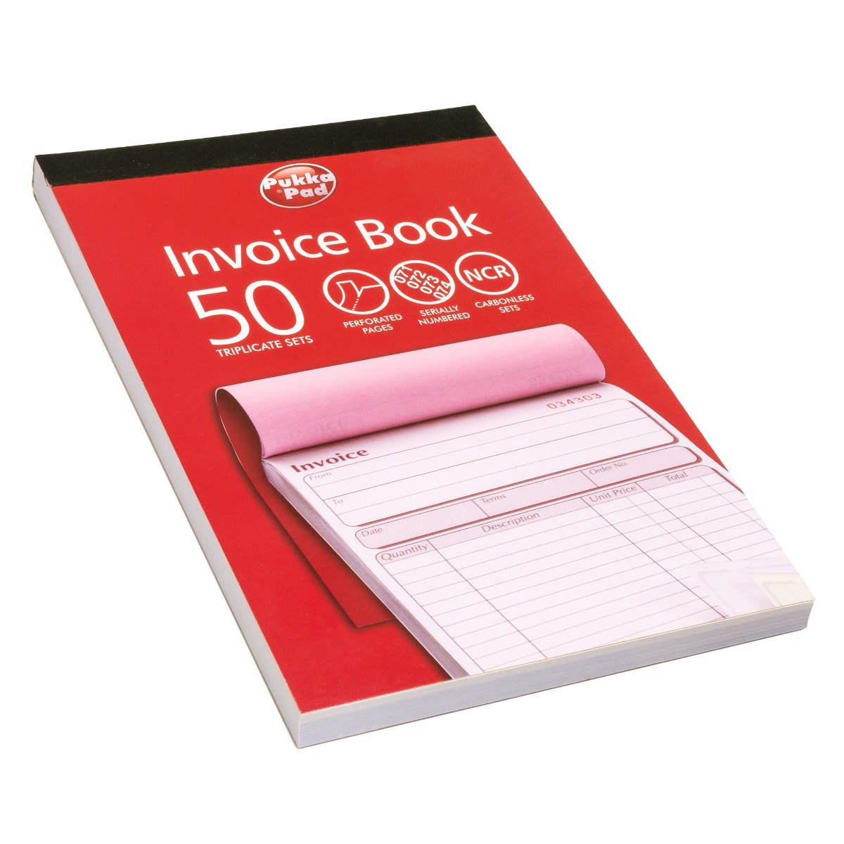 PUKKA PAD NCR TRIPLICATE SALES FACTUUR BOEK 137x203mm