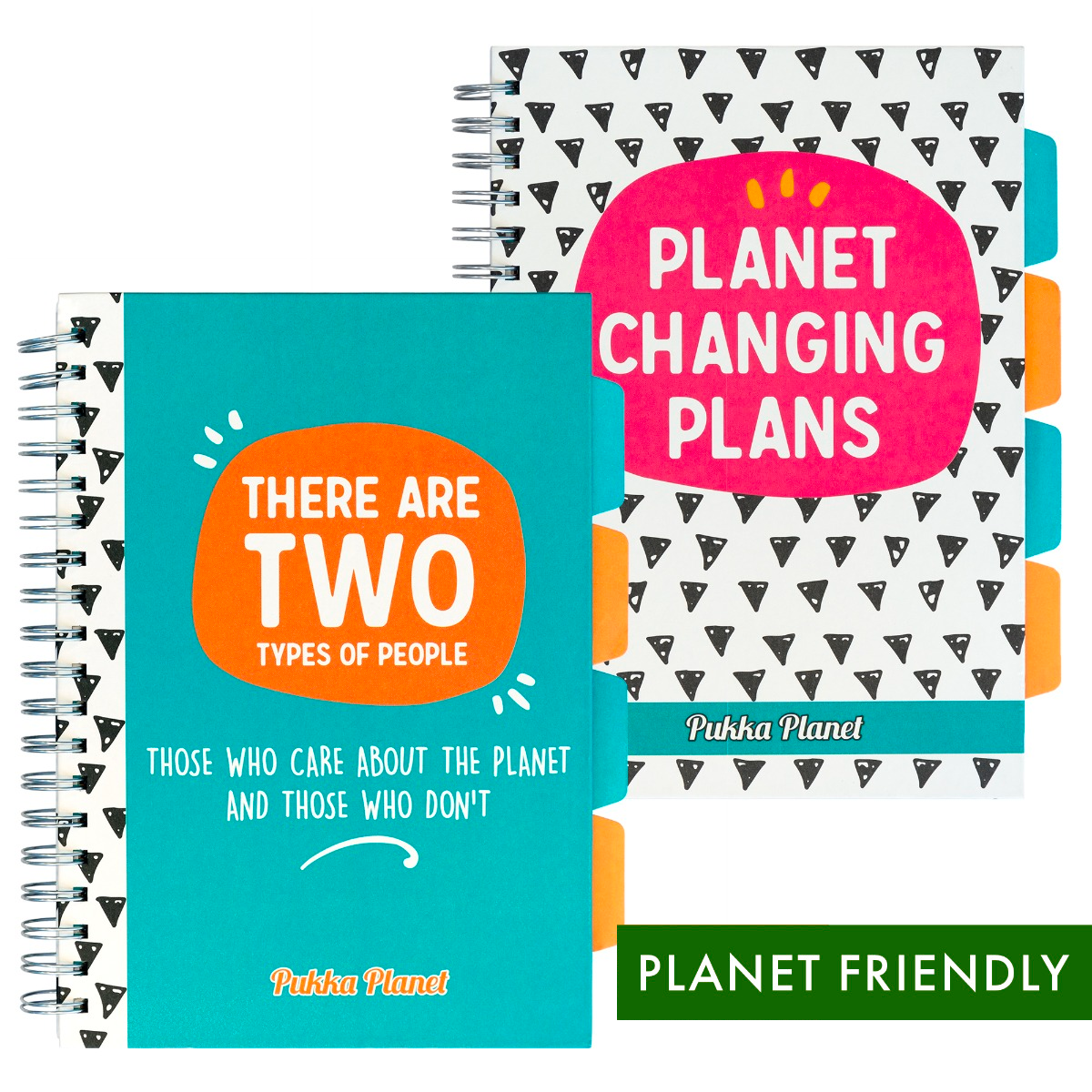 Pukka Planet Muted B5 Hardcover Project Book - Pack of 2