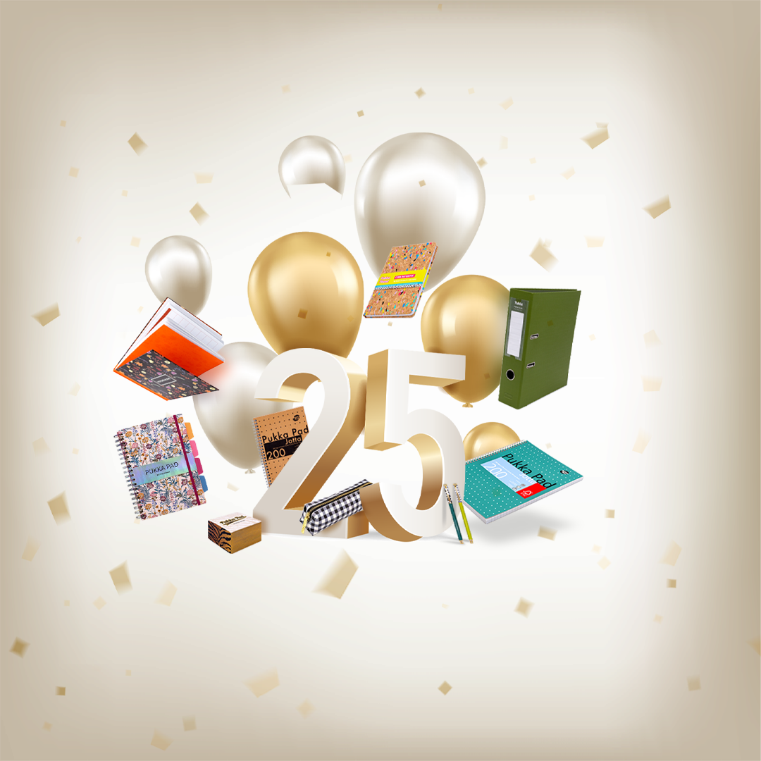 25 years of Pukka Pads!