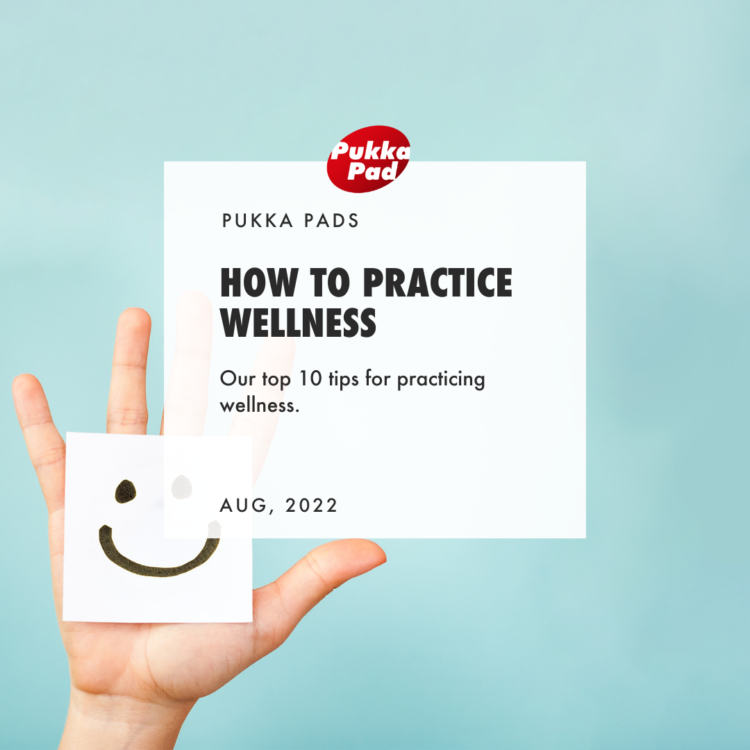How to practice wellness with Pukka Pads