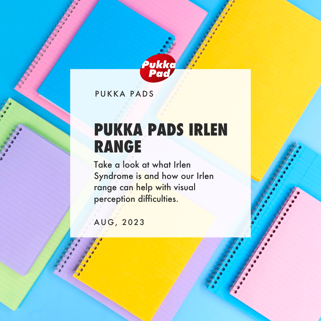 Pukka Pads Irlen Range - Raising Awareness of Irlen Syndrome