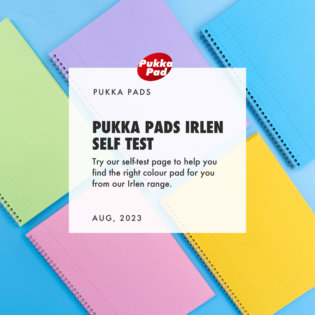 Irlen visual stress self-test form for choosing the right colour for you.