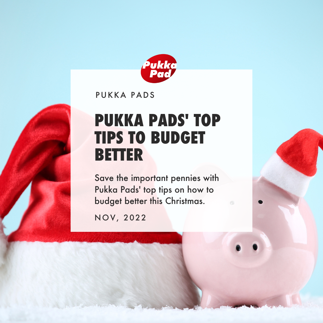 Pukka Pads' top tips to budget better for the Christmas season!