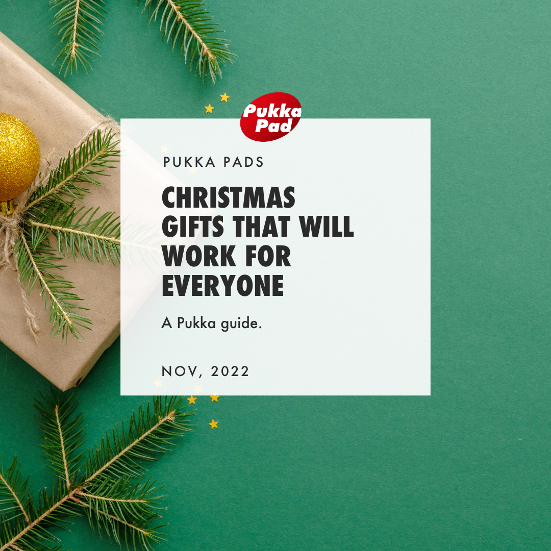Pukka Pads Christmas Guide to gifts that will work for everyone!